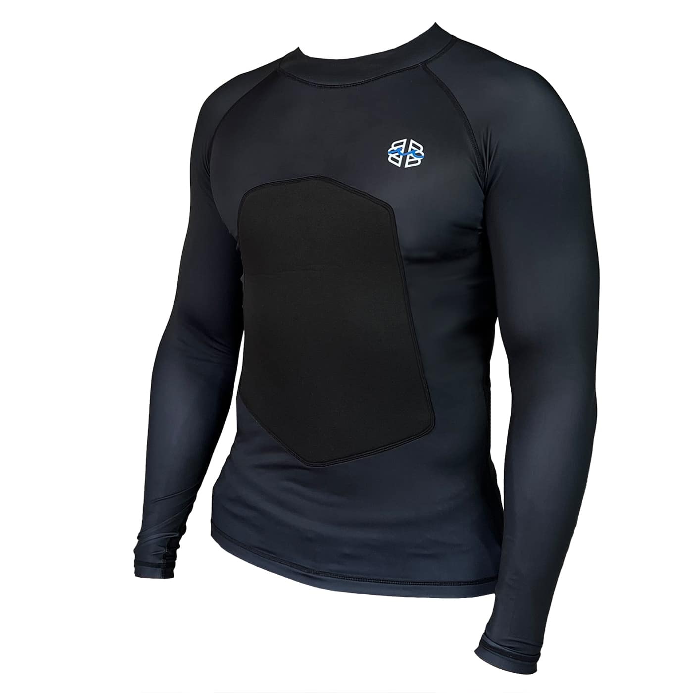 Ribby - White padded rash guard